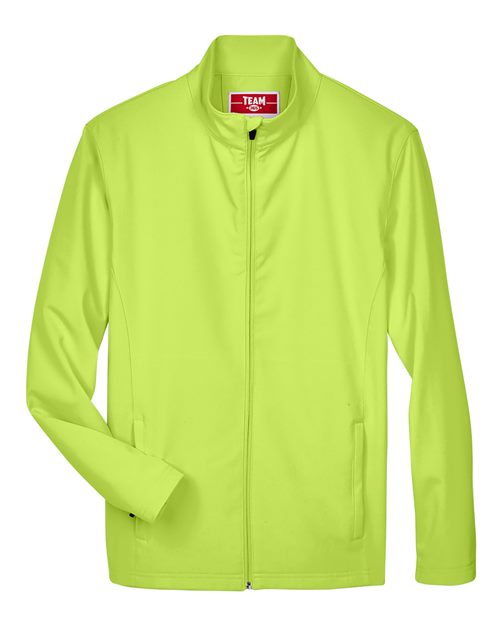 Men's Leader Soft Shell Jacket — Safety Yellow