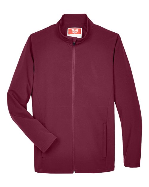 Men's Leader Soft Shell Jacket — Sport Maroon