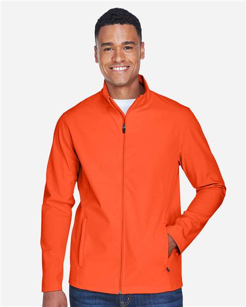 Men's Leader Soft Shell Jacket — Sport Orange