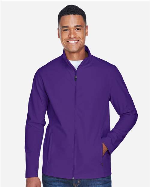 Men's Leader Soft Shell Jacket — Sport Purple