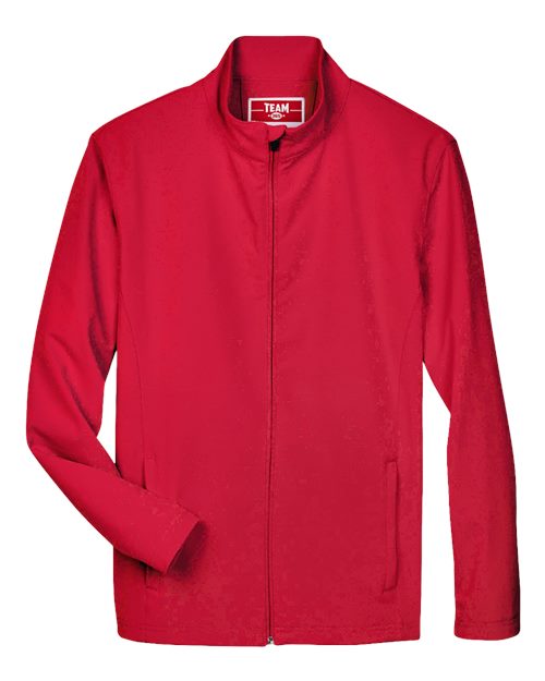 Men's Leader Soft Shell Jacket — Sport Red