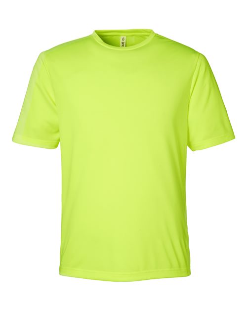 Men's Zone Performance Mesh T-Shirt — Safety Yellow