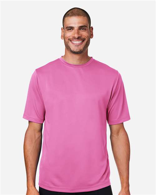 Men's Zone Performance Mesh T-Shirt — Sport Charity Pink
