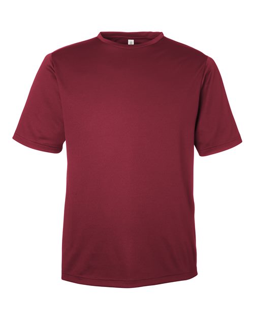 Men's Zone Performance Mesh T-Shirt — Sport Maroon