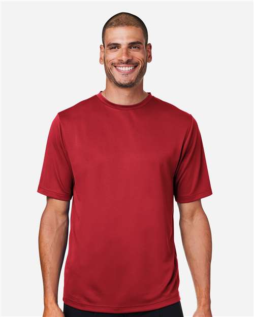 Men's Zone Performance Mesh T-Shirt — Sport Red