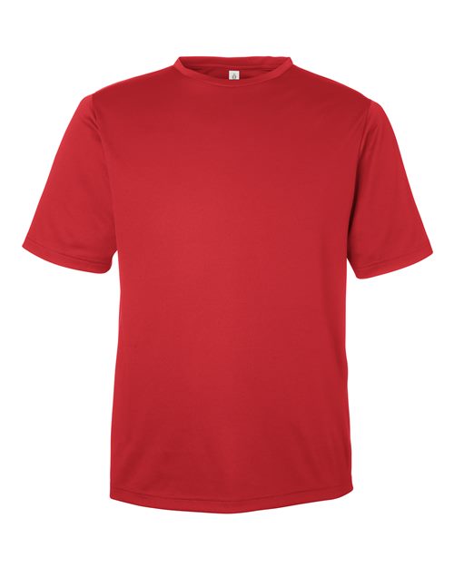 Men's Zone Performance Mesh T-Shirt — Sport Scarlet Red