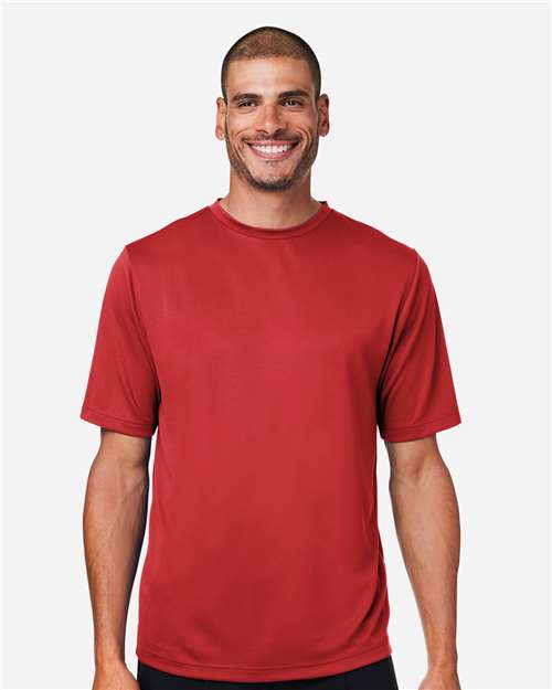 Men's Zone Performance Mesh T-Shirt — Sport Scarlet Red