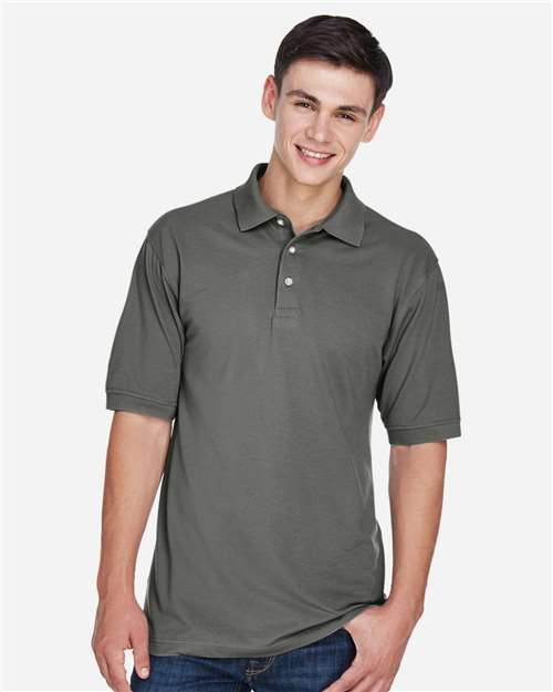 Men's Easy Blend™ Polo — Charcoal