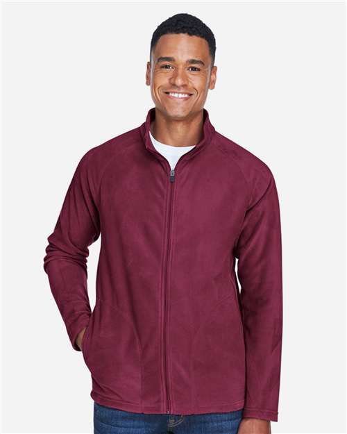 Men's Campus Microfleece Jacket — Sport Maroon