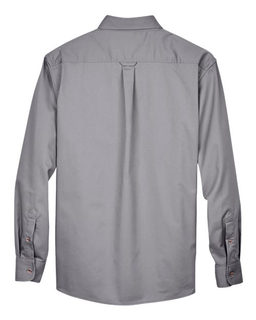 Men's Easy Blend™ Twill Shirt — Dark Grey