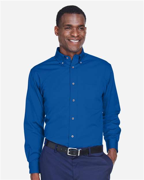 Men's Easy Blend™ Twill Shirt — French Blue