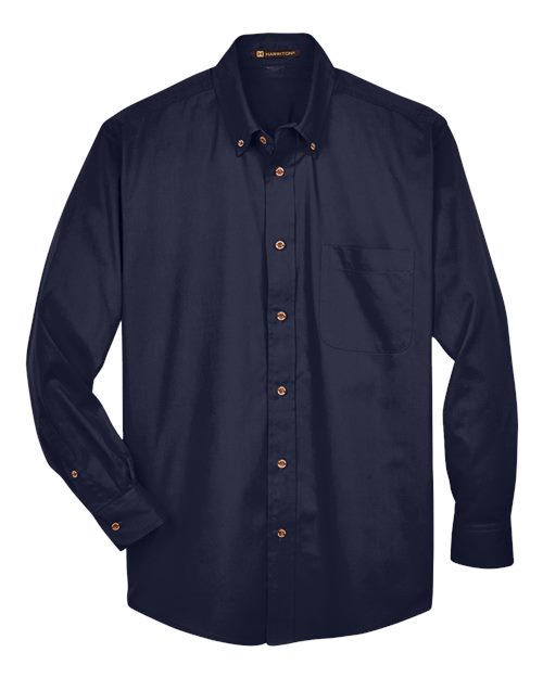 Men's Easy Blend™ Twill Shirt — Navy