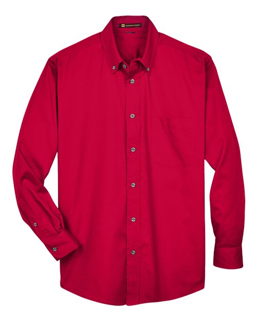 Men's Easy Blend™ Twill Shirt — Red