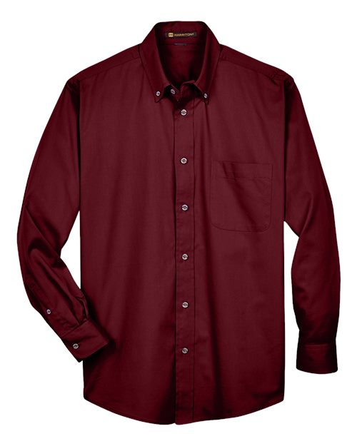 Men's Easy Blend™ Twill Shirt — Wine