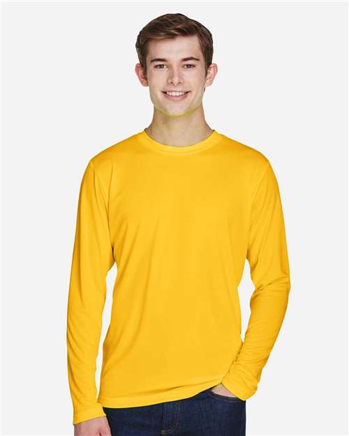 Men's Zone Performance Long Sleeve T-Shirt — Sport Athletic Gold