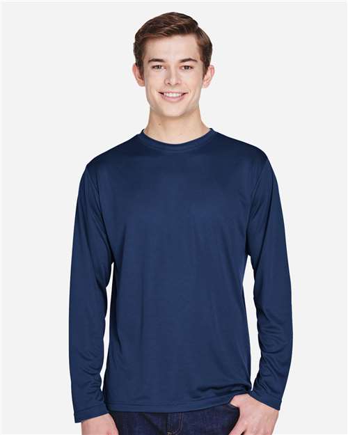 Men's Zone Performance Long Sleeve T-Shirt — Sport Dark Navy