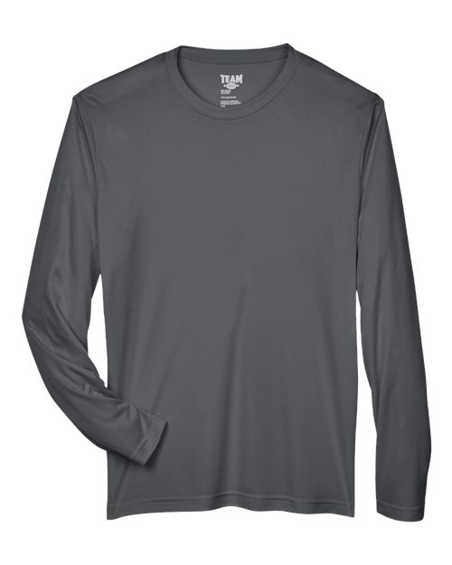 Men's Zone Performance Long Sleeve T-Shirt — Sport Graphite