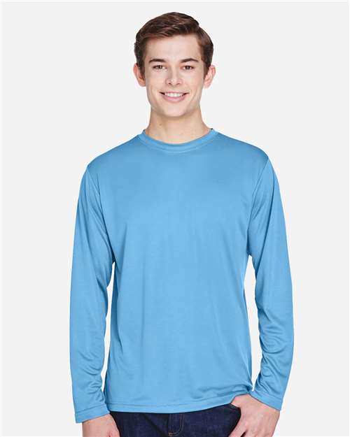 Men's Zone Performance Long Sleeve T-Shirt — Sport Light Blue