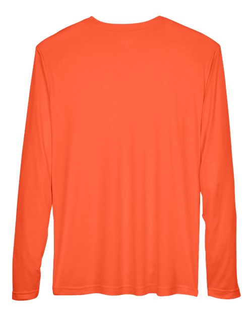 Men's Zone Performance Long Sleeve T-Shirt — Sport Orange