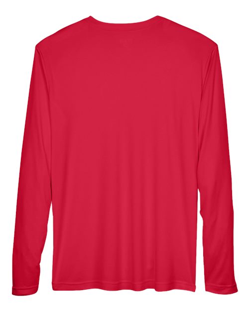 Men's Zone Performance Long Sleeve T-Shirt — Sport Red