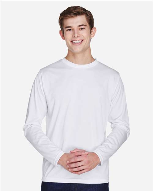 Men's Zone Performance Long Sleeve T-Shirt — White
