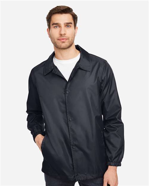 Unisex Zone Protect Coaches Jacket — Black