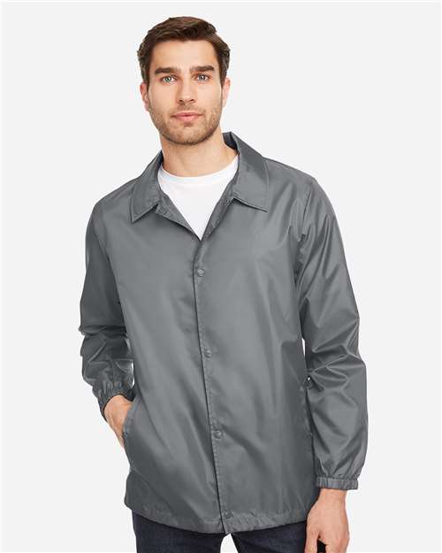 Unisex Zone Protect Coaches Jacket — Sport Graphite
