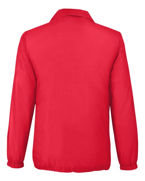 Unisex Zone Protect Coaches Jacket — Sport Red