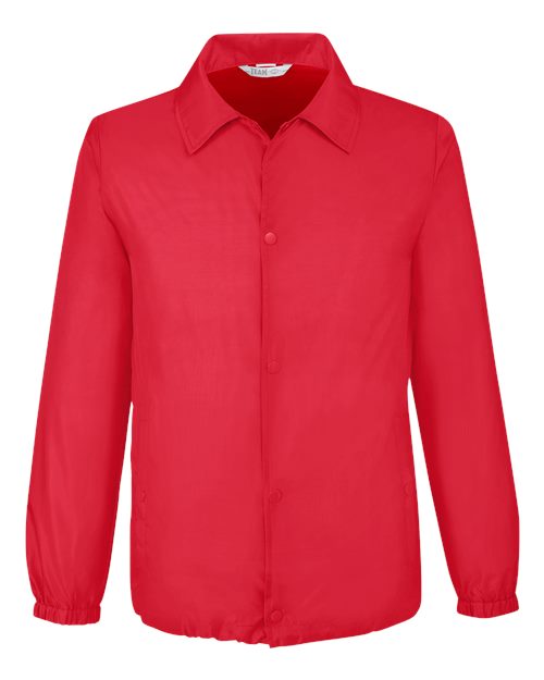 Unisex Zone Protect Coaches Jacket — Sport Red