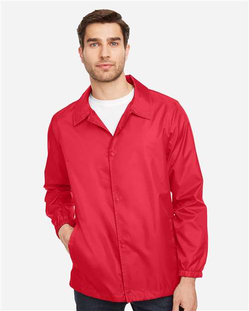 Unisex Zone Protect Coaches Jacket — Sport Red