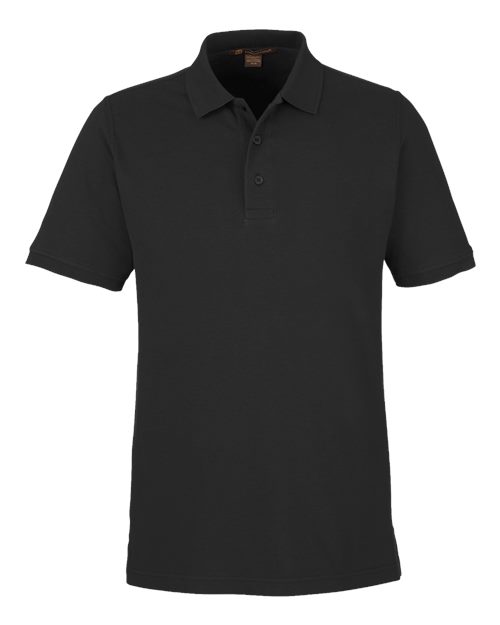 Men's Valiant Cotton Snag Protect Polo — Black