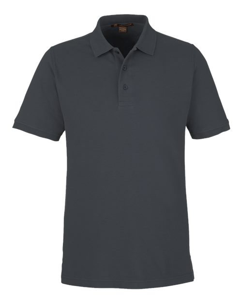 Men's Valiant Cotton Snag Protect Polo — Dark Charcoal