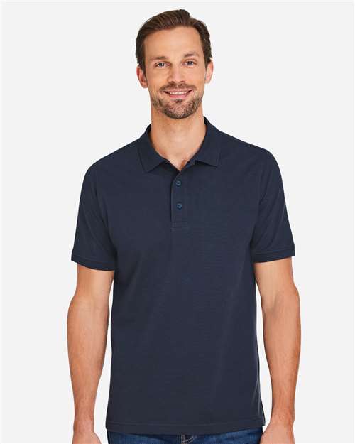 Men's Valiant Cotton Snag Protect Polo — Dark Navy
