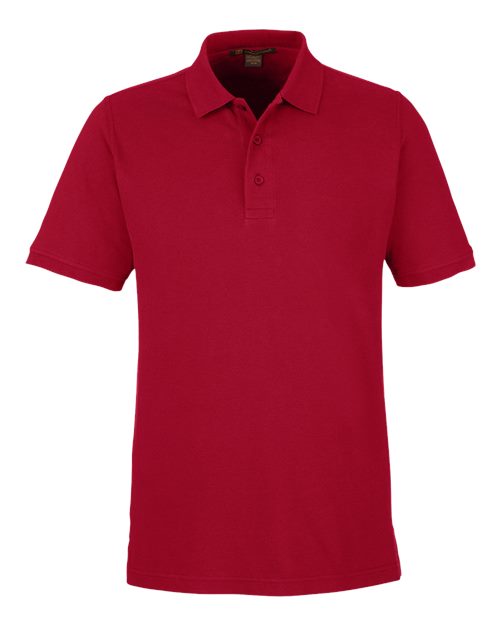 Men's Valiant Cotton Snag Protect Polo — Red