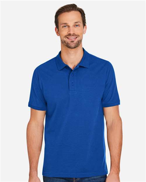 Men's Valiant Cotton Snag Protect Polo — True Royal