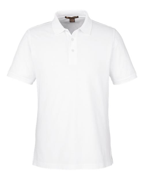 Men's Valiant Cotton Snag Protect Polo — White