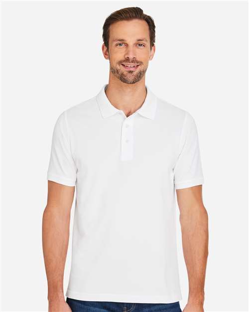 Men's Valiant Cotton Snag Protect Polo — White