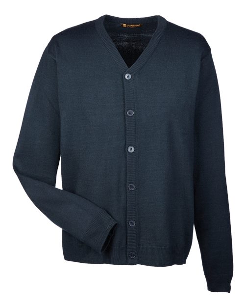 Men's Pilbloc™ V-Neck Button Cardigan Sweater — Dark Navy