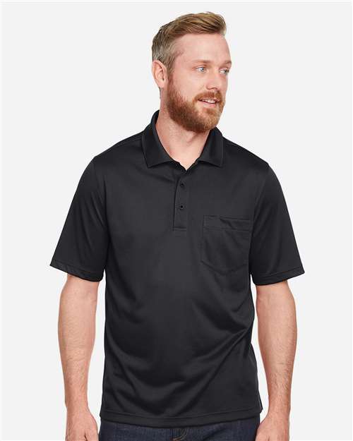 Men's Advantage Snag Protection Plus IL Pocket Polo — Black
