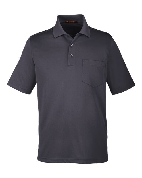 Men's Advantage Snag Protection Plus IL Pocket Polo — Dark Charcoal