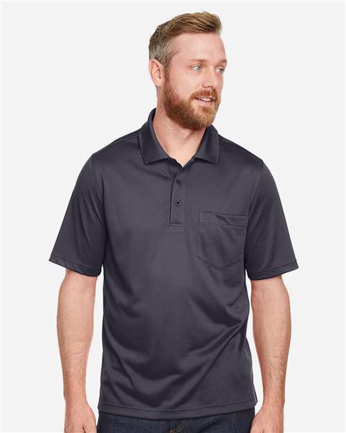 Men's Advantage Snag Protection Plus IL Pocket Polo — Dark Charcoal
