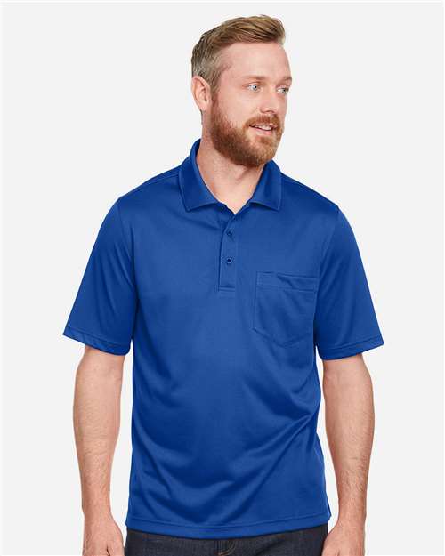 Men's Advantage Snag Protection Plus IL Pocket Polo — True Royal