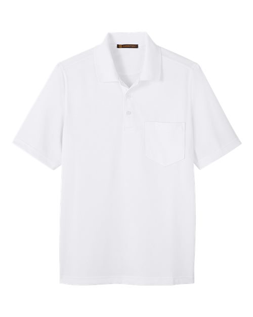 Men's Advantage Snag Protection Plus IL Pocket Polo — White