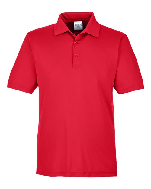 Men's Zone Performance Polo — Sport Red