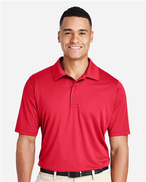 Men's Zone Performance Polo — Sport Red