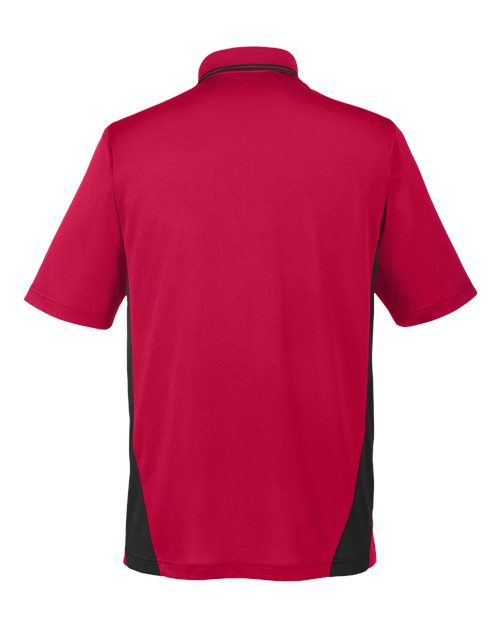 Men's Flash Snag Protection Plus IL Colorblock Polo — Red/ Black