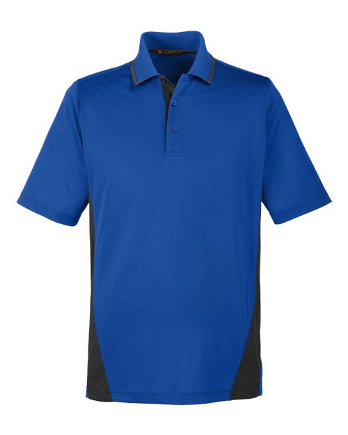 Men's Flash Snag Protection Plus IL Colorblock Polo — True Royal/ Black