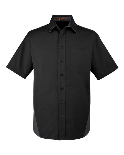 Men's Flash IL Colorblock Shirt — Black/ Dark Charcoal