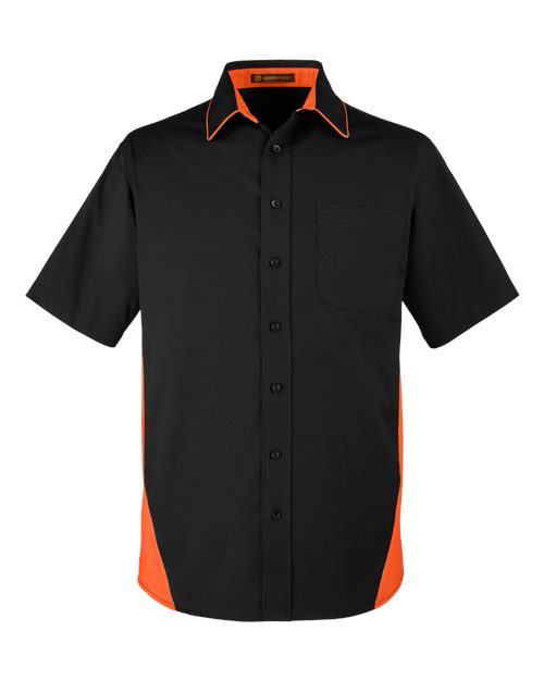 Men's Flash IL Colorblock Shirt — Black/ Team Orange