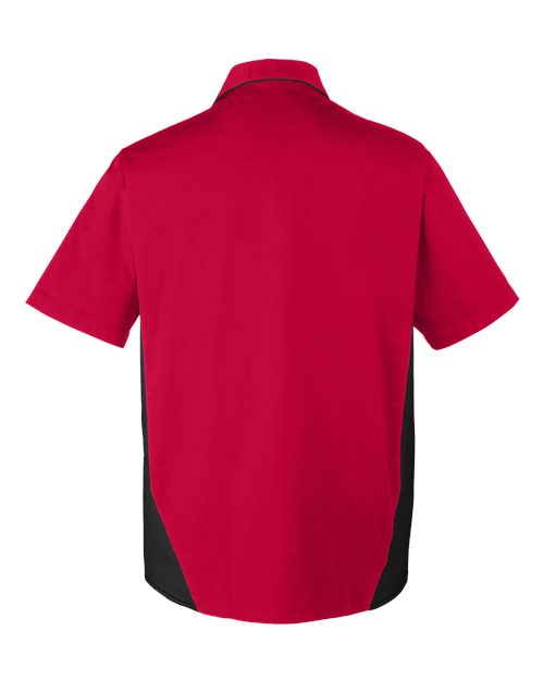 Men's Flash IL Colorblock Shirt — Red/ Black